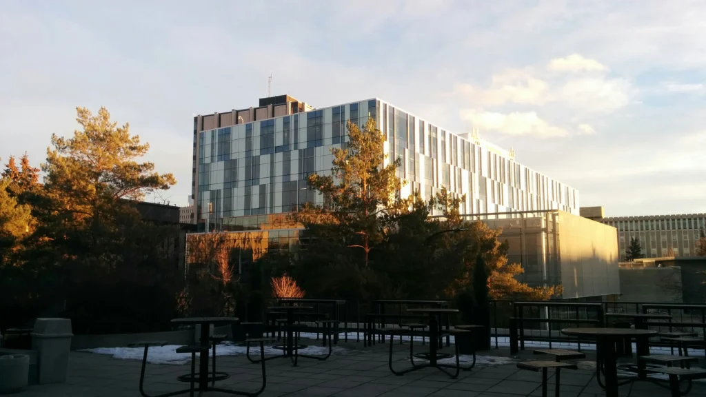 Taylor Family Digital Library at the University of Calgary, photographed in December 2015 by Jgcab
