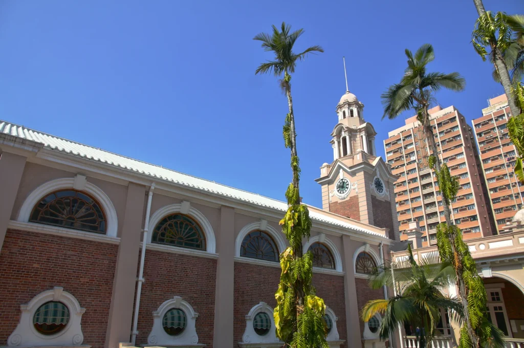 Main Building at the University of Hong Kong, photographed in January 2013