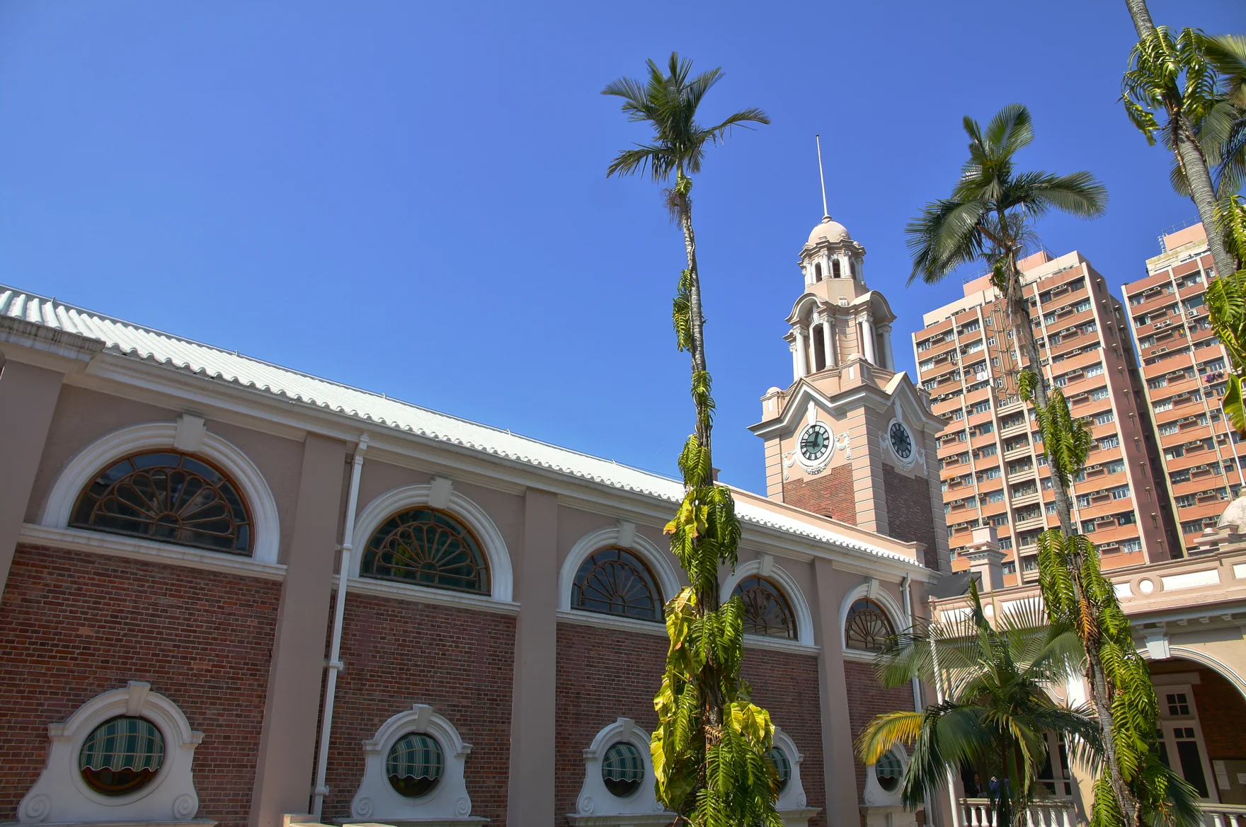 Main Building at the University of Hong Kong, photographed in January 2013